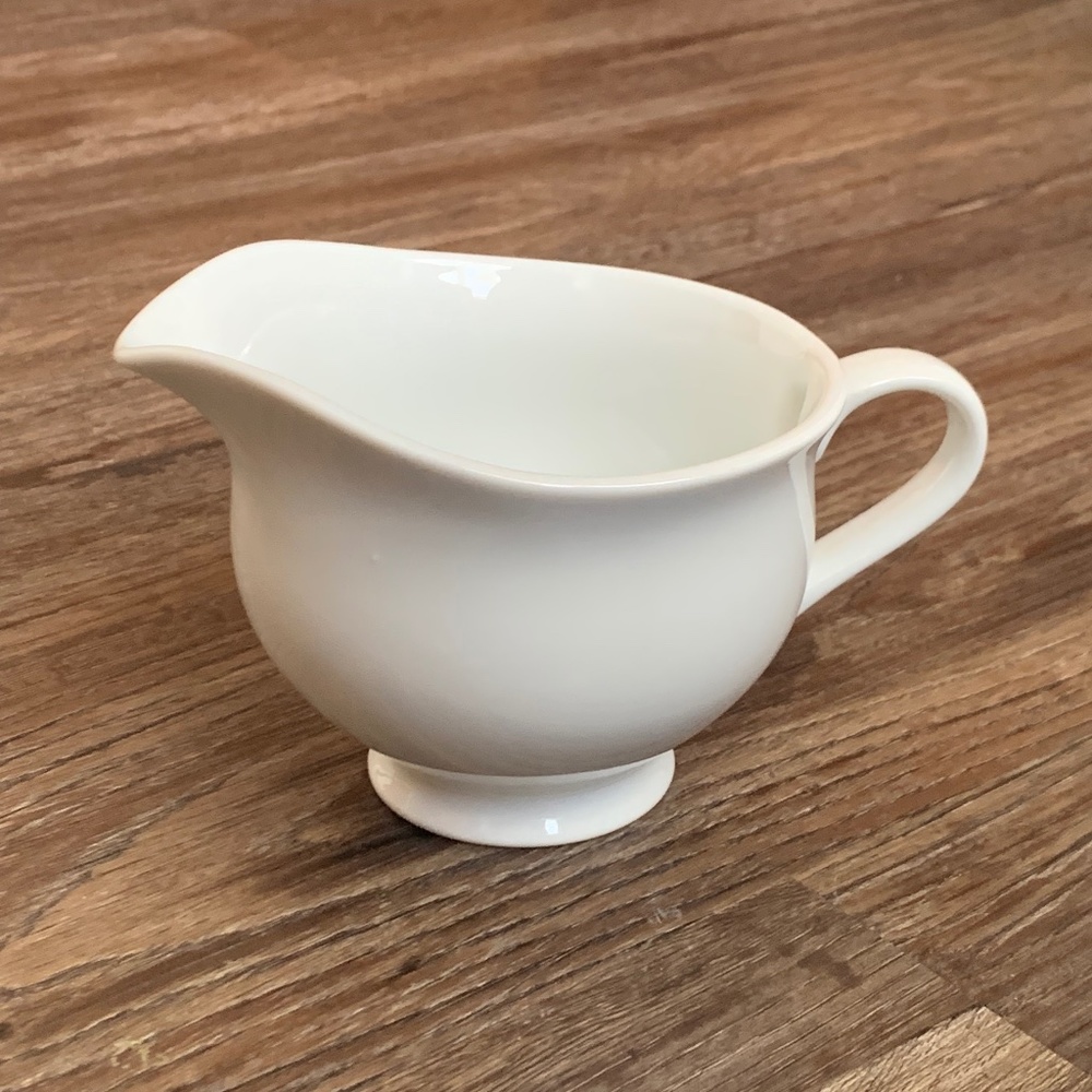 Pottery Barn White Creamer Made In Japan